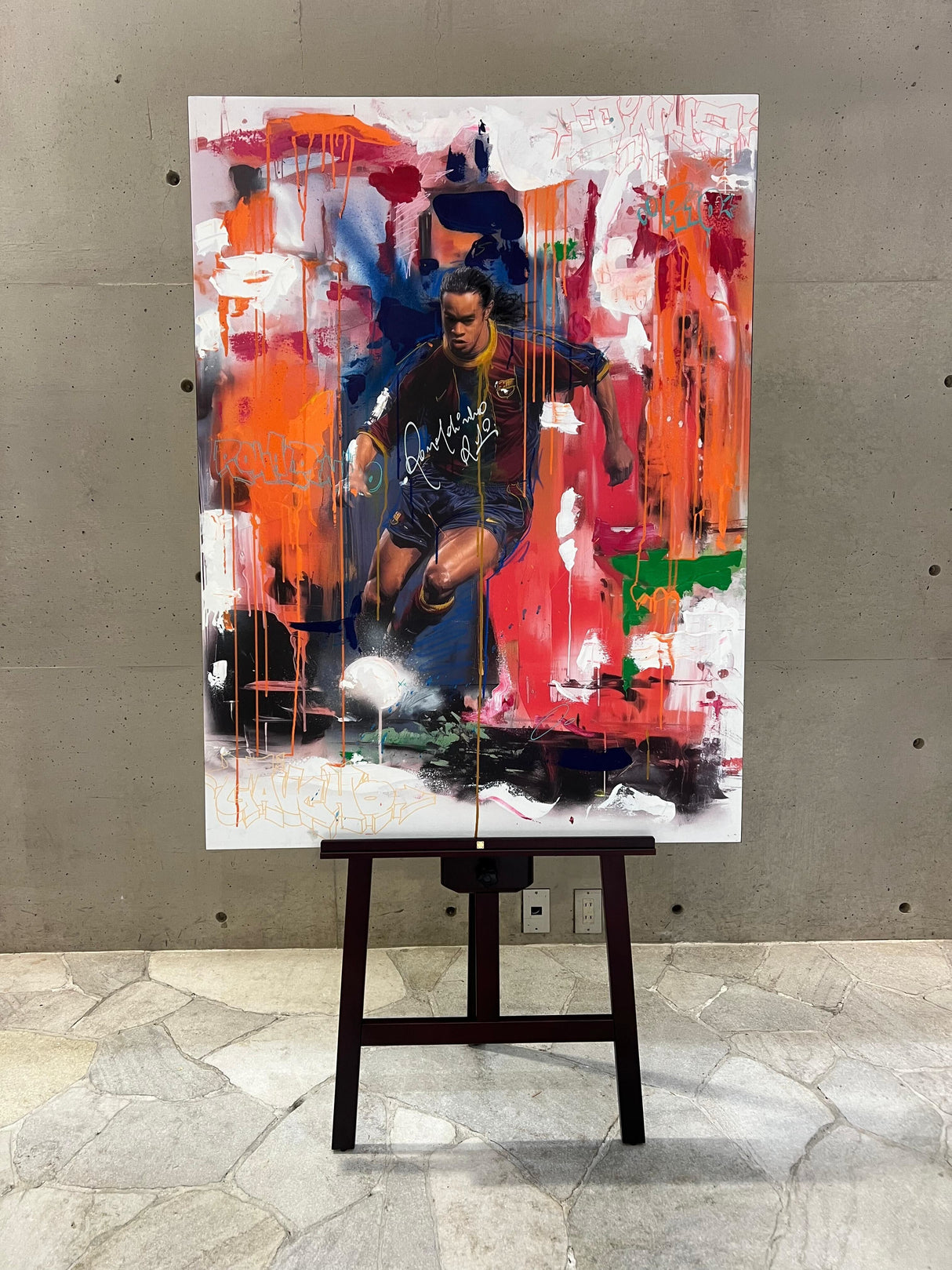 Ares - The Art of Attack with Ronaldinho sign