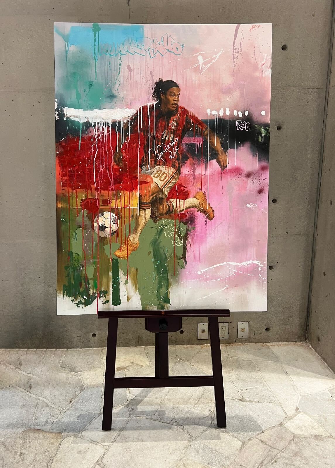 Hephaestus – Forged in Play with Ronaldinho sign